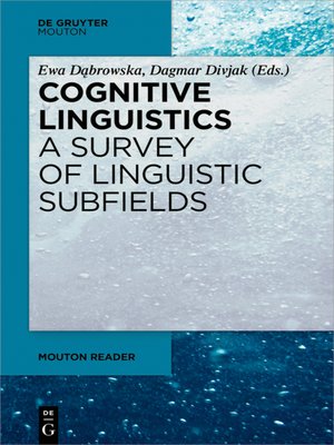 cover image of Cognitive Linguistics--A Survey of Linguistic Subfields